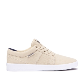 Mens Supra Low Top Shoes INETO Mojave/white | AU-21083